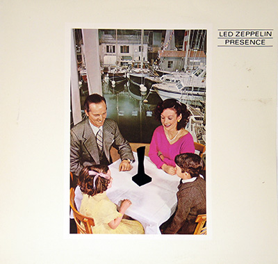 LED ZEPPELIN - Presence (German Release) album front cover vinyl record
